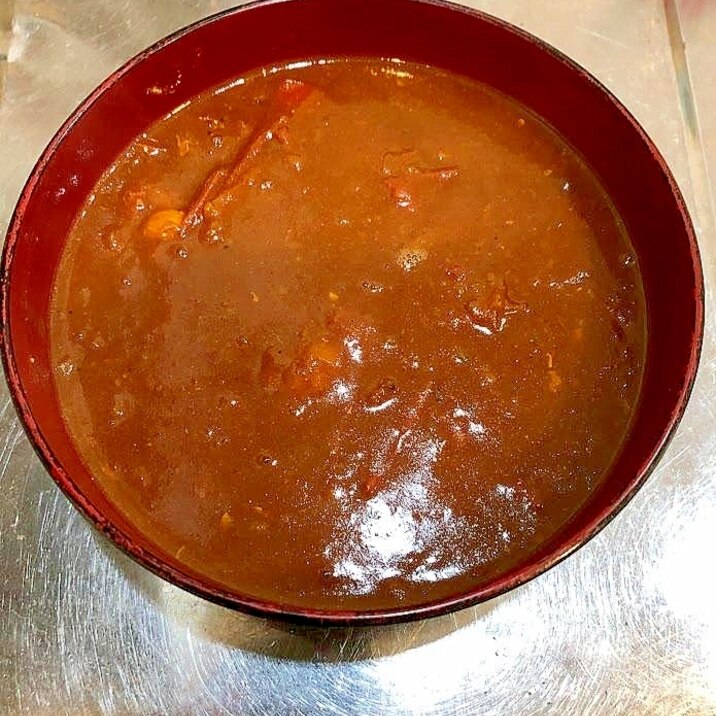 トマト缶より美味しいトマトカレー